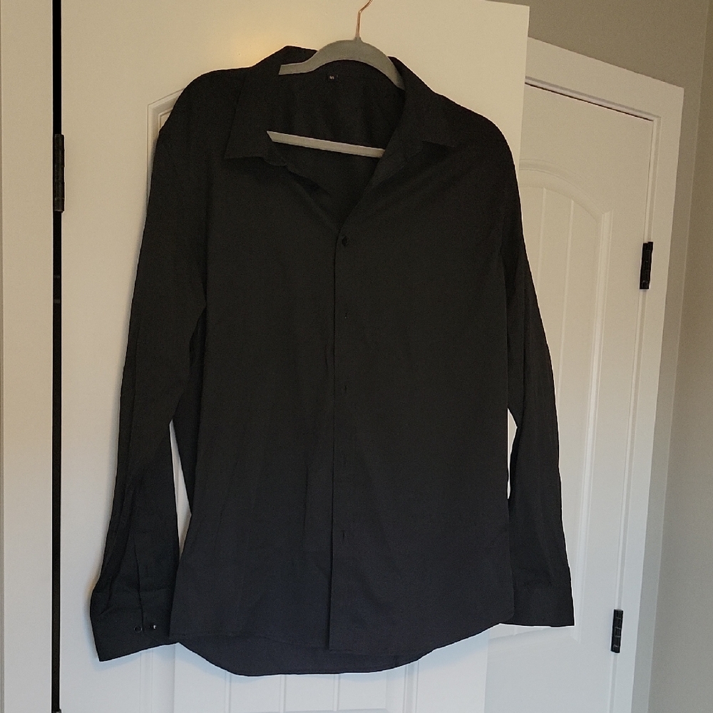 Classic Black Men's Shirt